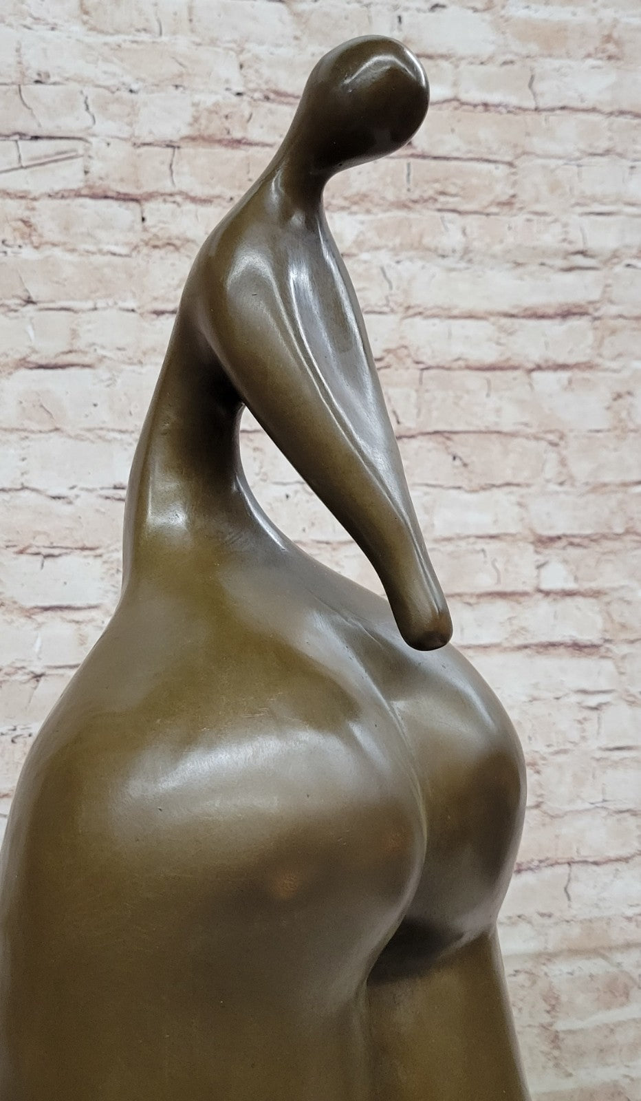 Abstract Nude Woman Signed Original Milo Bronze Sculpture Hot Cast Figurine