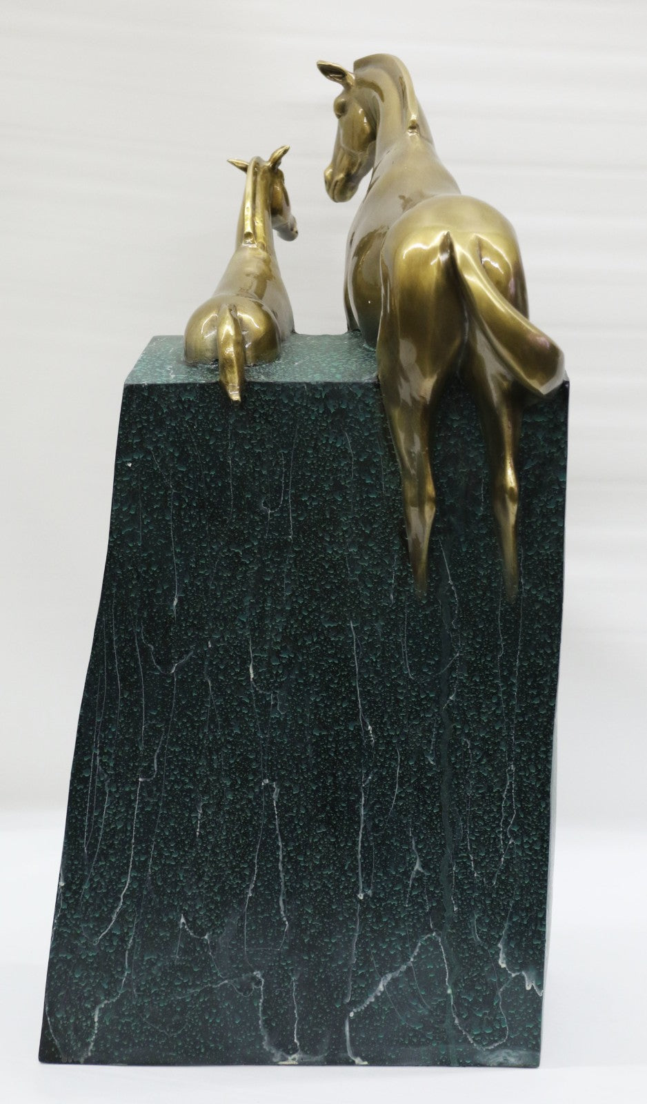 Lazy Day of Summer By Miguel Lopez Large Horse and Colt Bronze Sculpture Statue