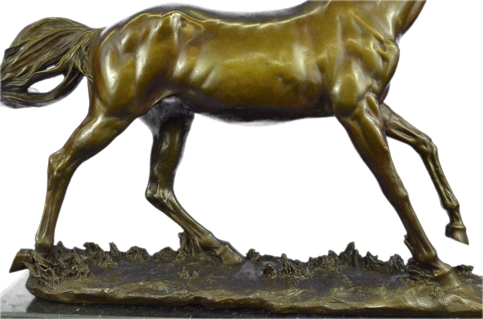 Horse Solid Bronze Collectible Statue Original Hot Cast Figurine Gift lost wax