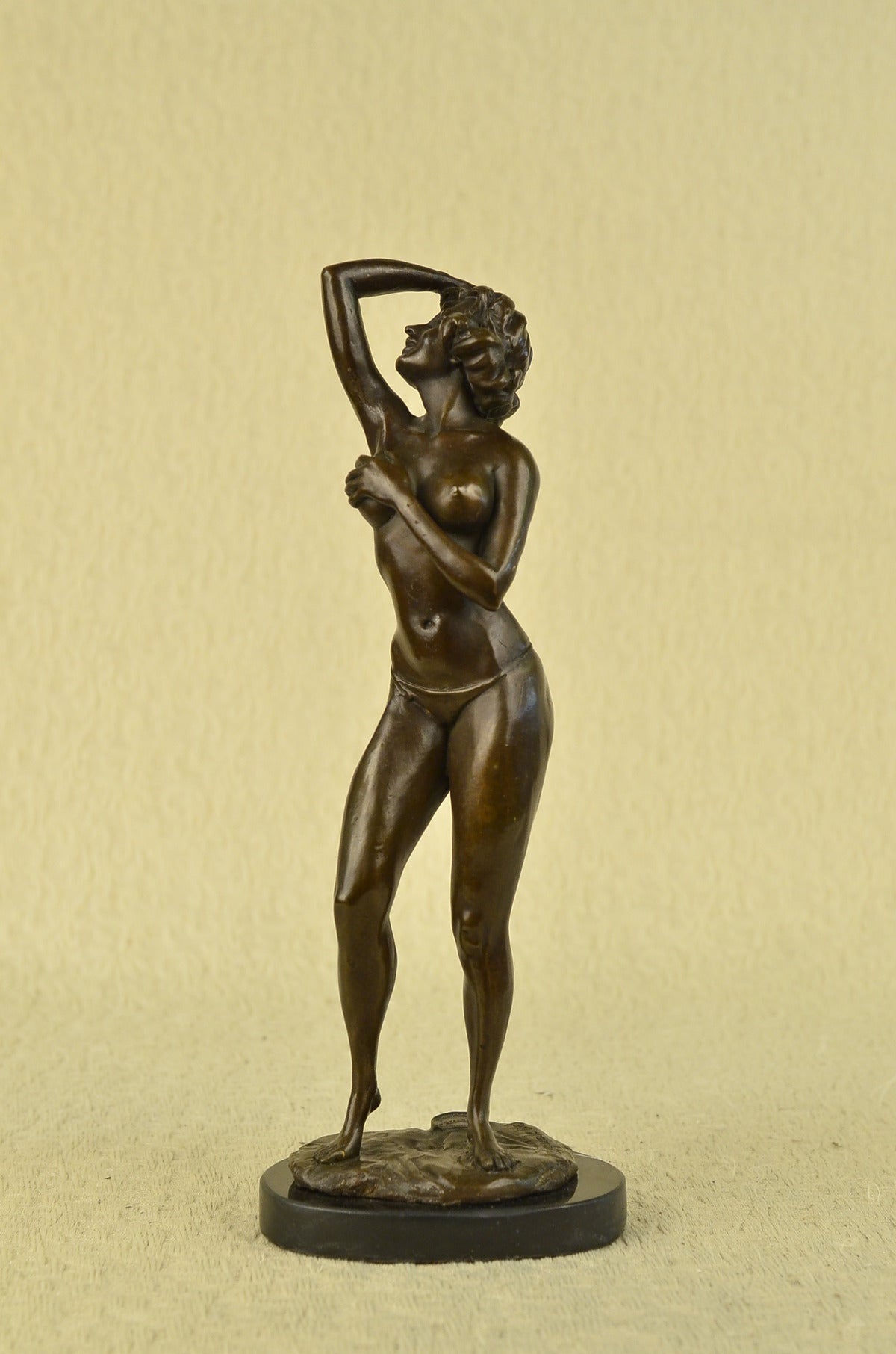 Handcrafted bronze sculpture SALE Erot Delore By Stripper Nude Detailed Highly