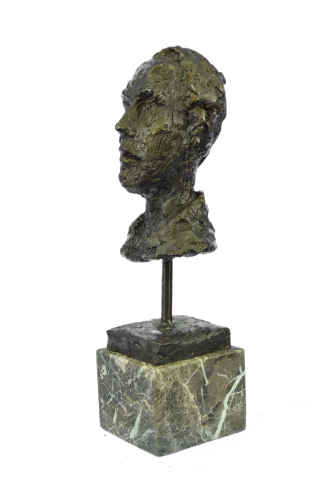 Giacometti Signed Portrait of his Brother Bronze Sculpture Lost Wax Method Statu