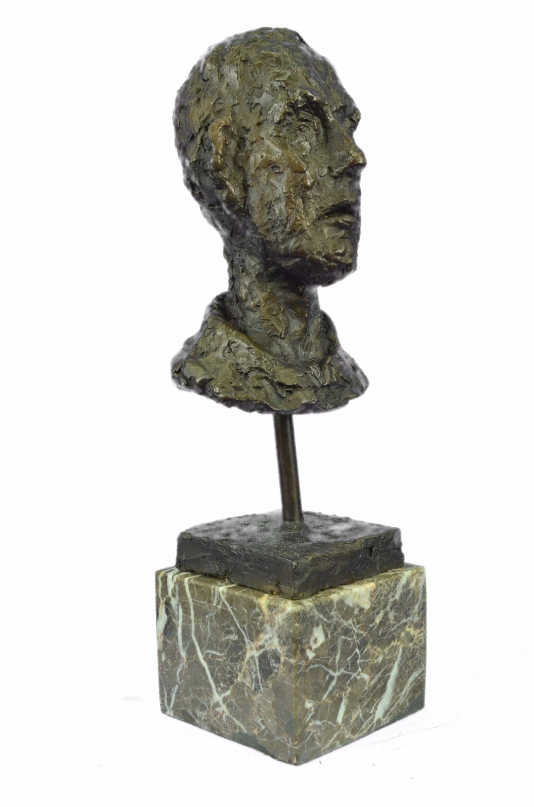 Giacometti Signed Portrait of his Brother Bronze Sculpture Lost Wax Method Statu