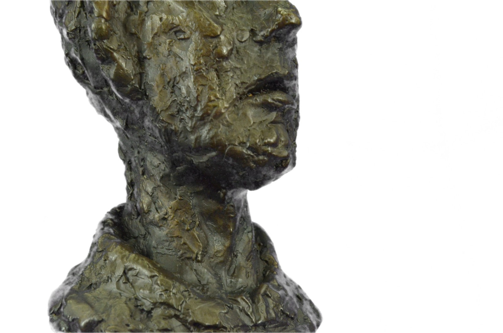 Giacometti Signed Portrait of his Brother Bronze Sculpture Lost Wax Method Statu