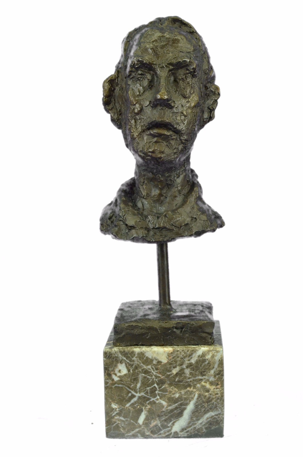 Giacometti Signed Portrait of his Brother Bronze Sculpture Lost Wax Method Statu