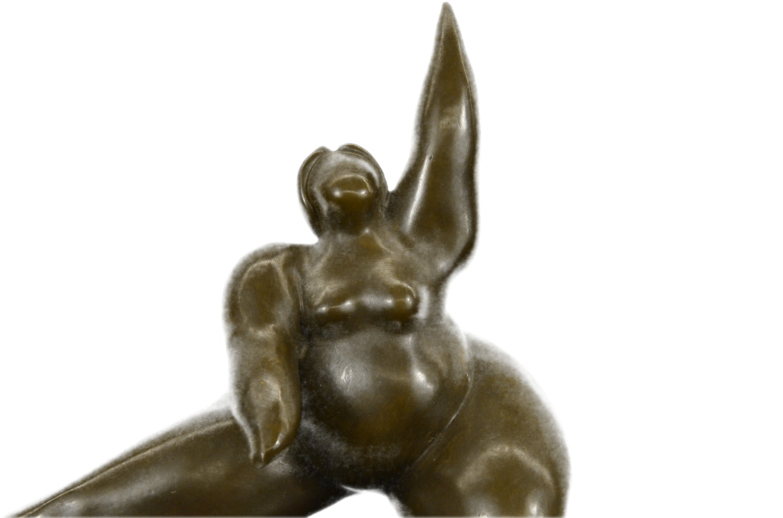 FERNANDO-BOTERO-TRIBUTE-BRONZE-SCULPTURE-BELLA-DONNA-II- HOT CAST FIGURINE DECOR