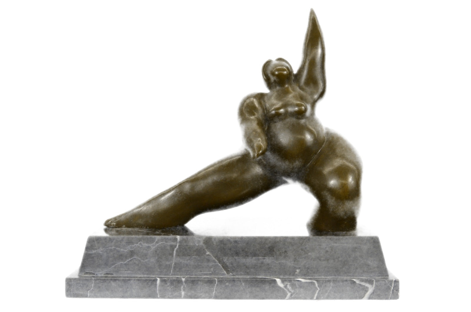 FERNANDO-BOTERO-TRIBUTE-BRONZE-SCULPTURE-BELLA-DONNA-II- HOT CAST FIGURINE DECOR