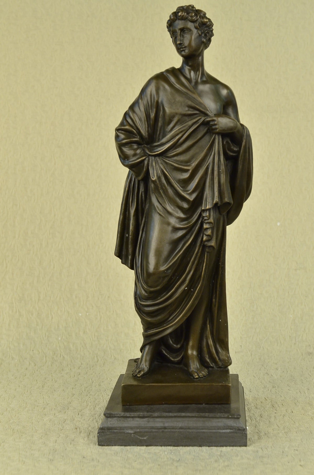 Handcrafted bronze sculpture SALE Marble Emperor Classicism Roman Ancient